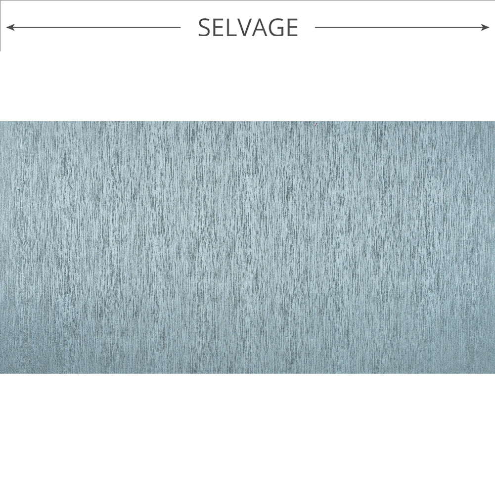 Sky Blue Striated Woven Brocade - Full Sky Blue Striated Woven Brocade - Full