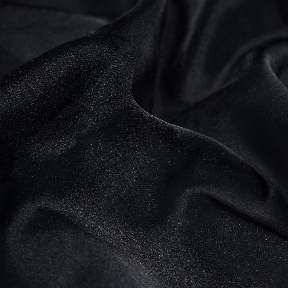 Sparkle Nylon Organza - Black Full Sparkle Nylon Organza - Black Full