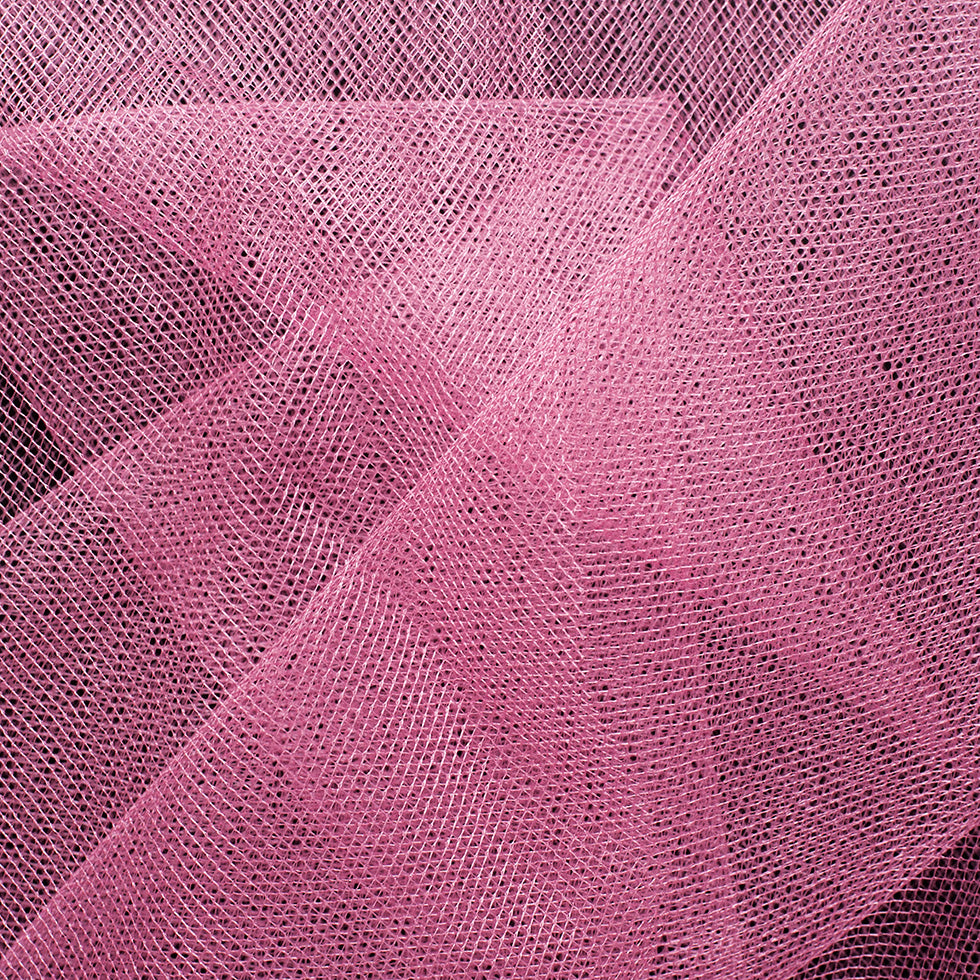 Diamond Net Nylon Tulle - Dusty Rose - Kaitlyn Collection Diamond Net Nylon Tulle - Dusty Rose - Kaitlyn Collection