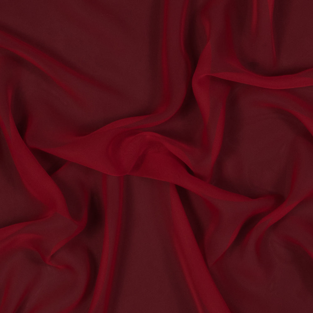 Red Polyester Chiffon Red Polyester Chiffon