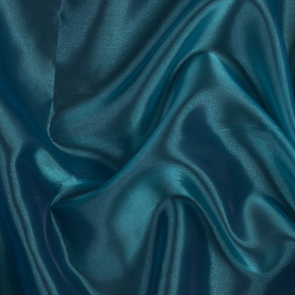 Iridescent Polyester Organza - Jade Iridescent Polyester Organza - Jade