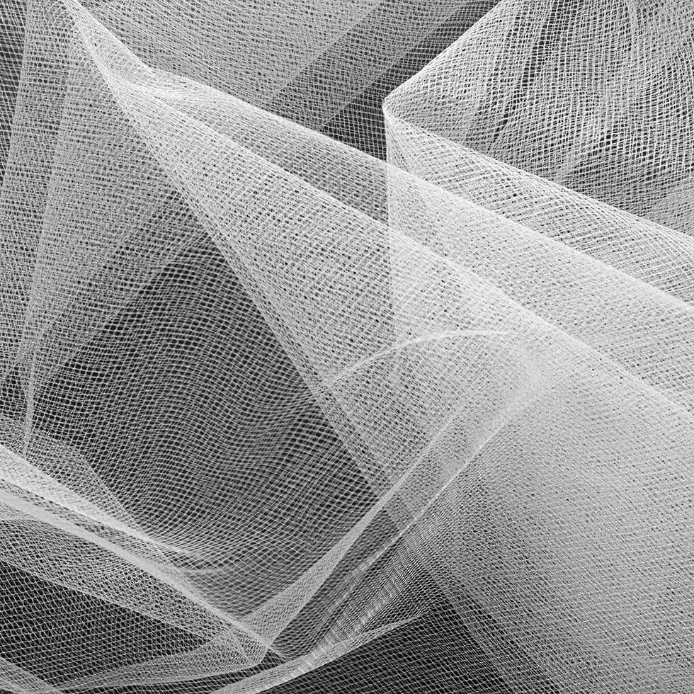 Nylon Tulle 108" - Light Silver - Pavlova Wide Collection Nylon Tulle 108" - Light Silver - Pavlova Wide Collection
