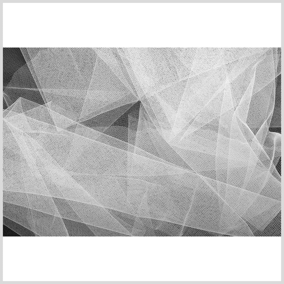 Nylon Tulle 108" - White - Pavlova Wide Collection Full Nylon Tulle 108" - White - Pavlova Wide Collection Full