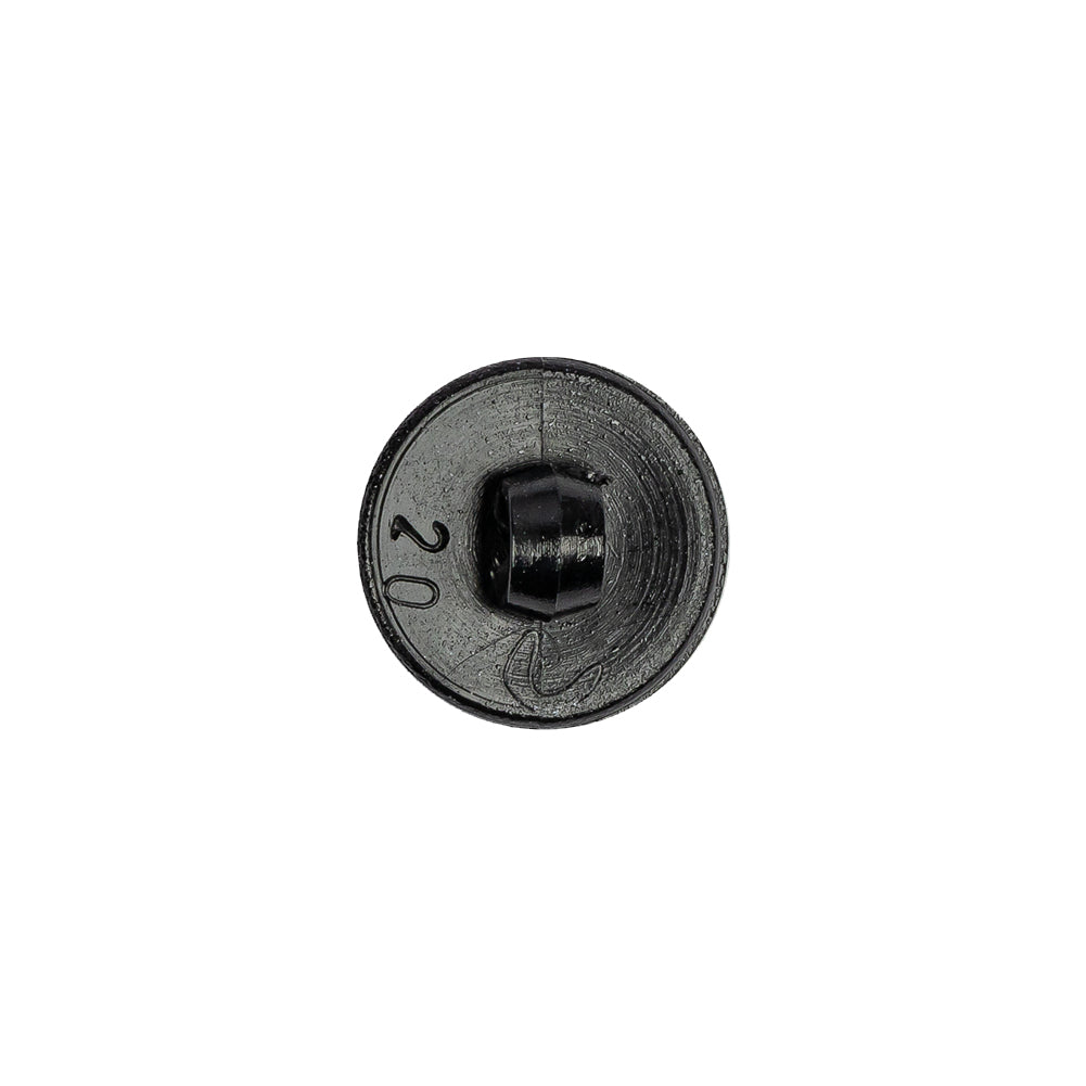 Italian Metallic Purple Shank Back Button - 20L/12.5mm - Detail Italian Metallic Purple Shank Back Button - 20L/12.5mm - Detail