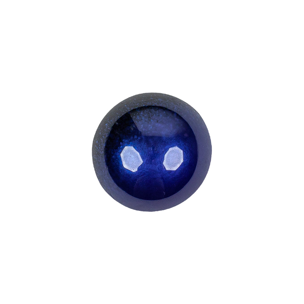 Metallic Navy Blue Button - 24L/15mm Metallic Navy Blue Button - 24L/15mm