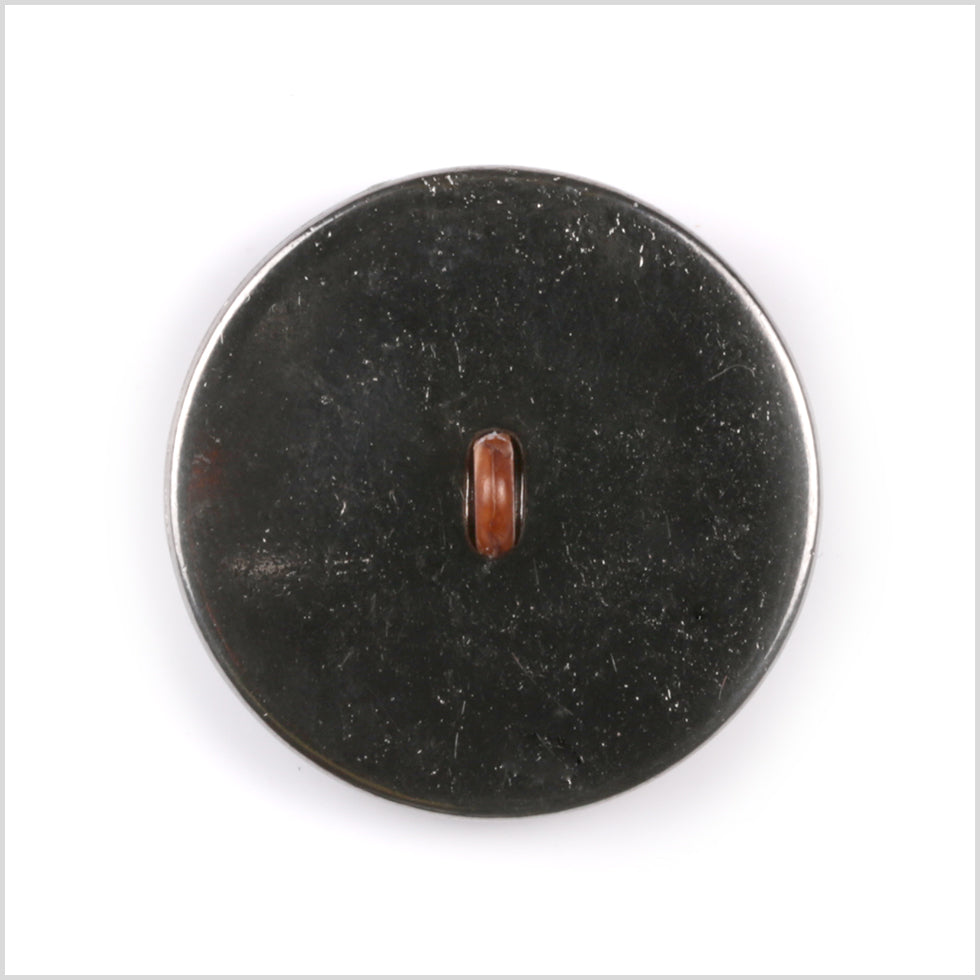 Dark Brown Zamac Button - 36L/23mm - Detail Dark Brown Zamac Button - 36L/23mm - Detail