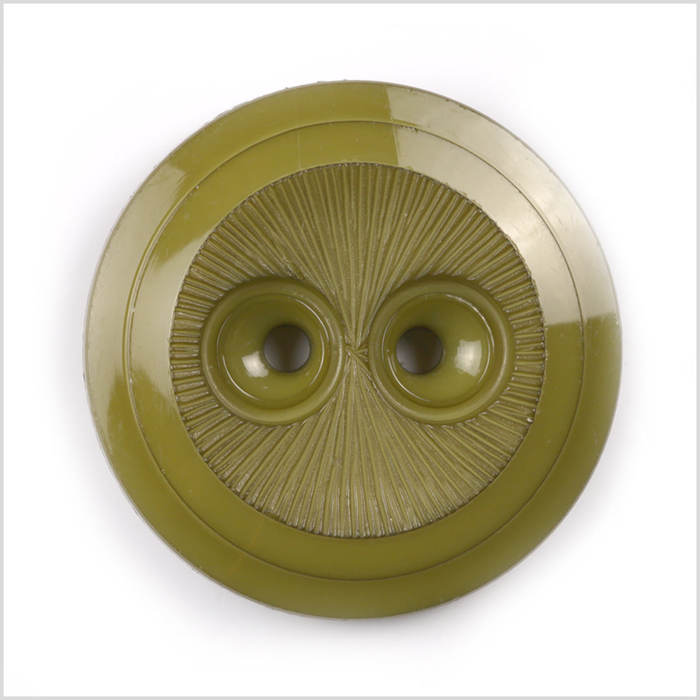 Green Plastic Button - 44L/28mm Green Plastic Button - 44L/28mm