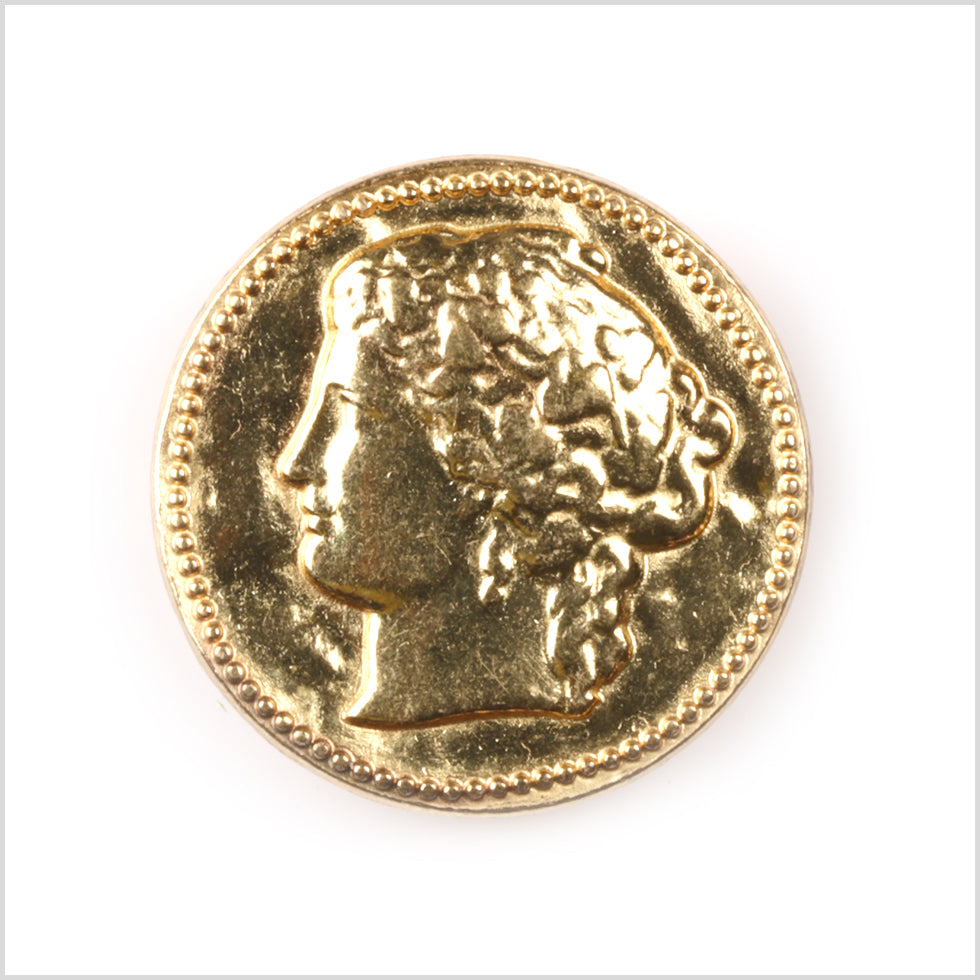 Gold Metal Button - 44L/28mm Gold Metal Button - 44L/28mm