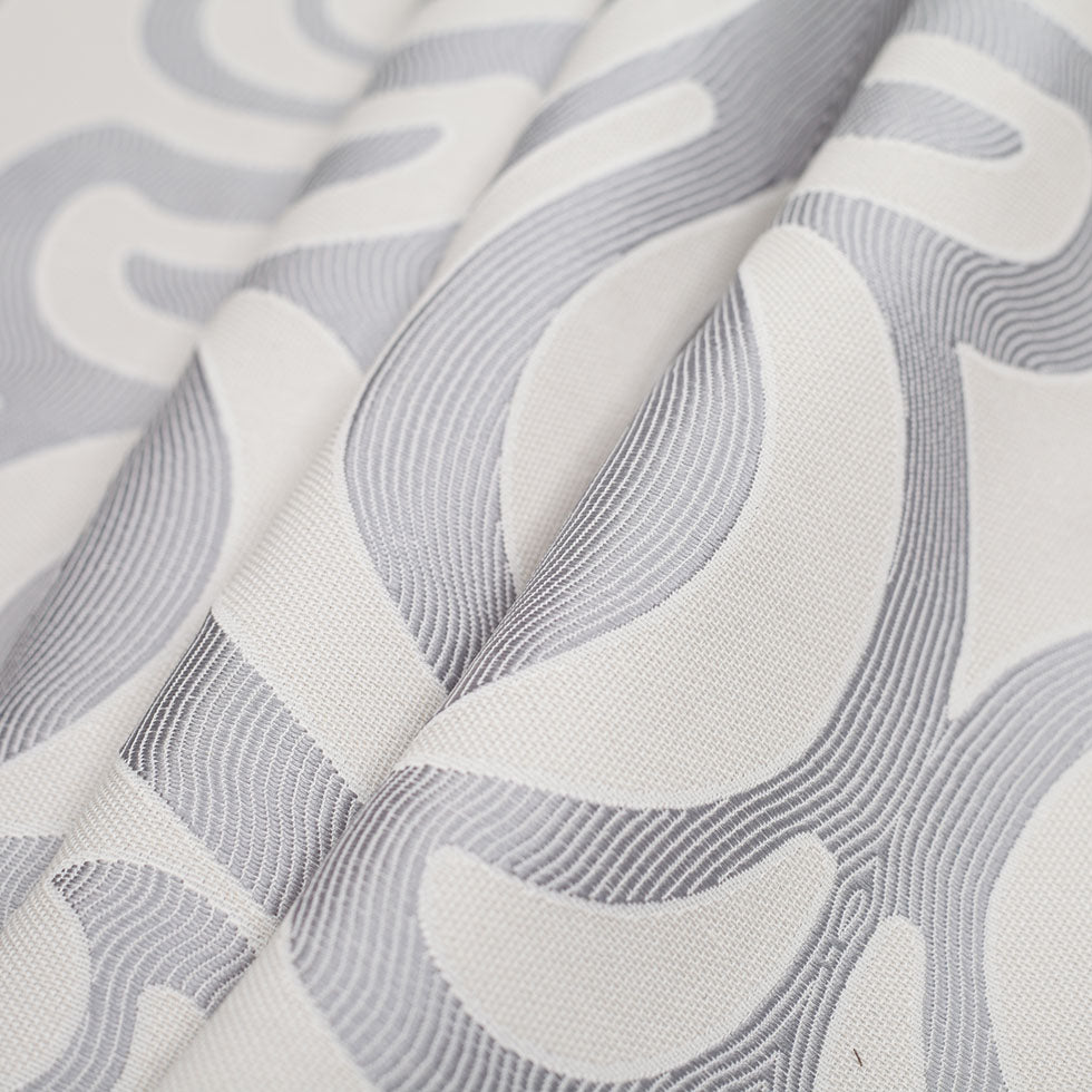 Spanish Plata Damask Cotton-Polyester - Folded Spanish Plata Damask Cotton-Polyester - Folded