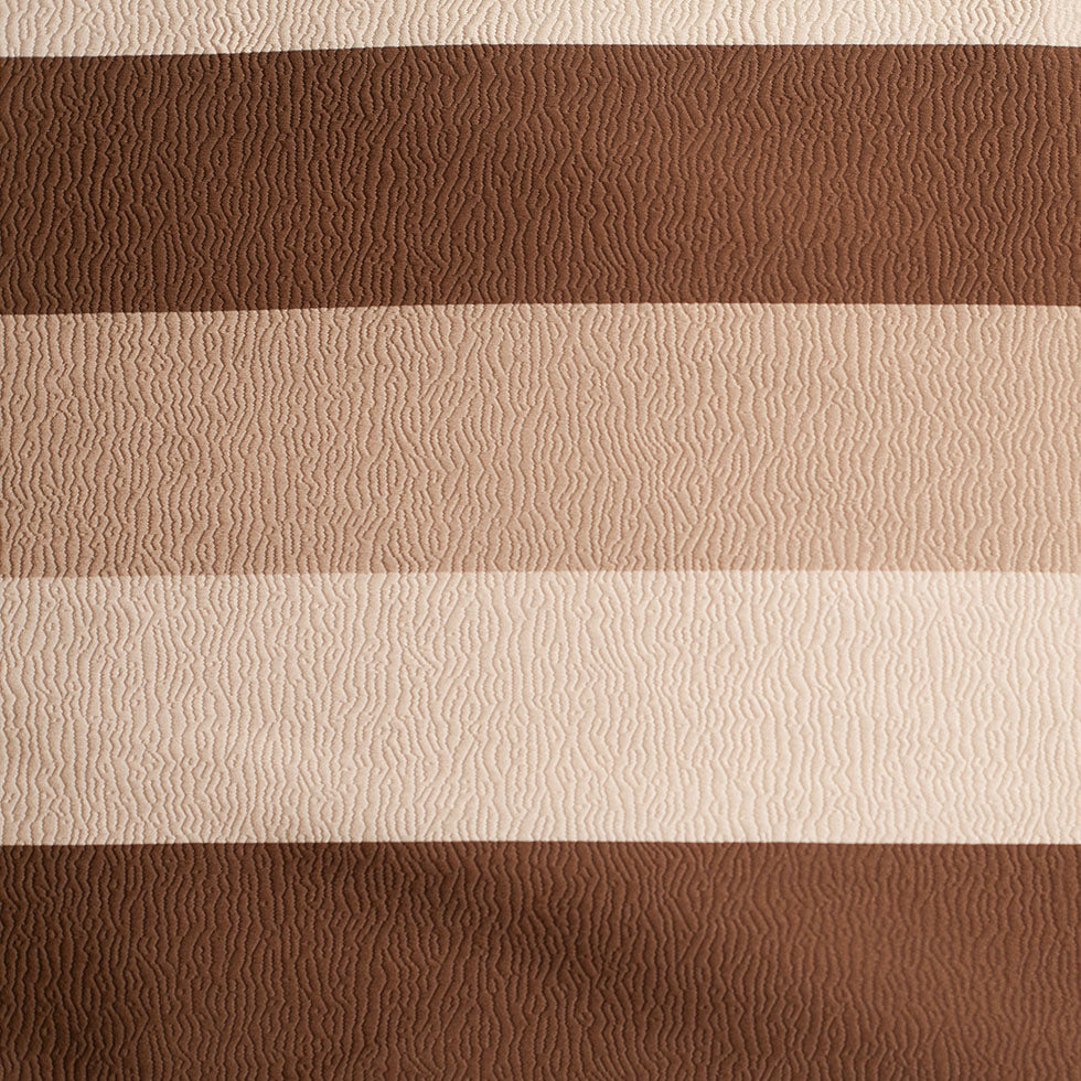 Turkish Brown Striped Polyester Brocade Turkish Brown Striped Polyester Brocade