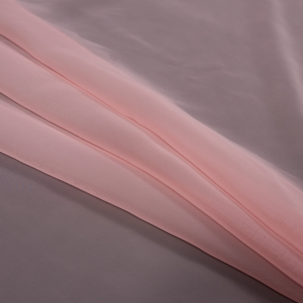 Polyester Chiffon - Rose - Regina Collection Detail Polyester Chiffon - Rose - Regina Collection Detail