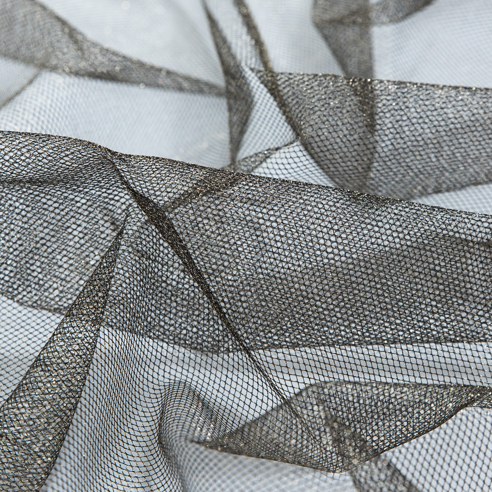 Metallic Gold and Black Tulle - Full Metallic Gold and Black Tulle - Full