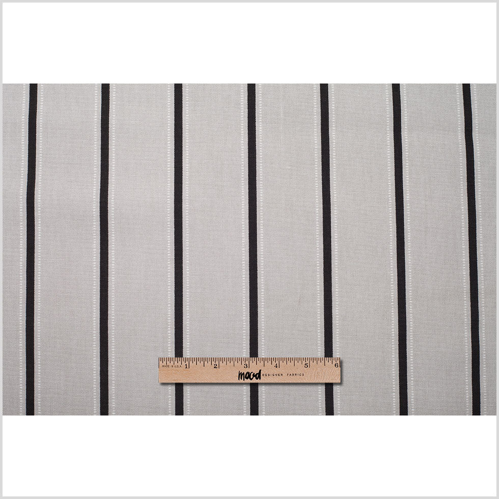 Slate Striped Cotton Canvas Full Slate Striped Cotton Canvas Full