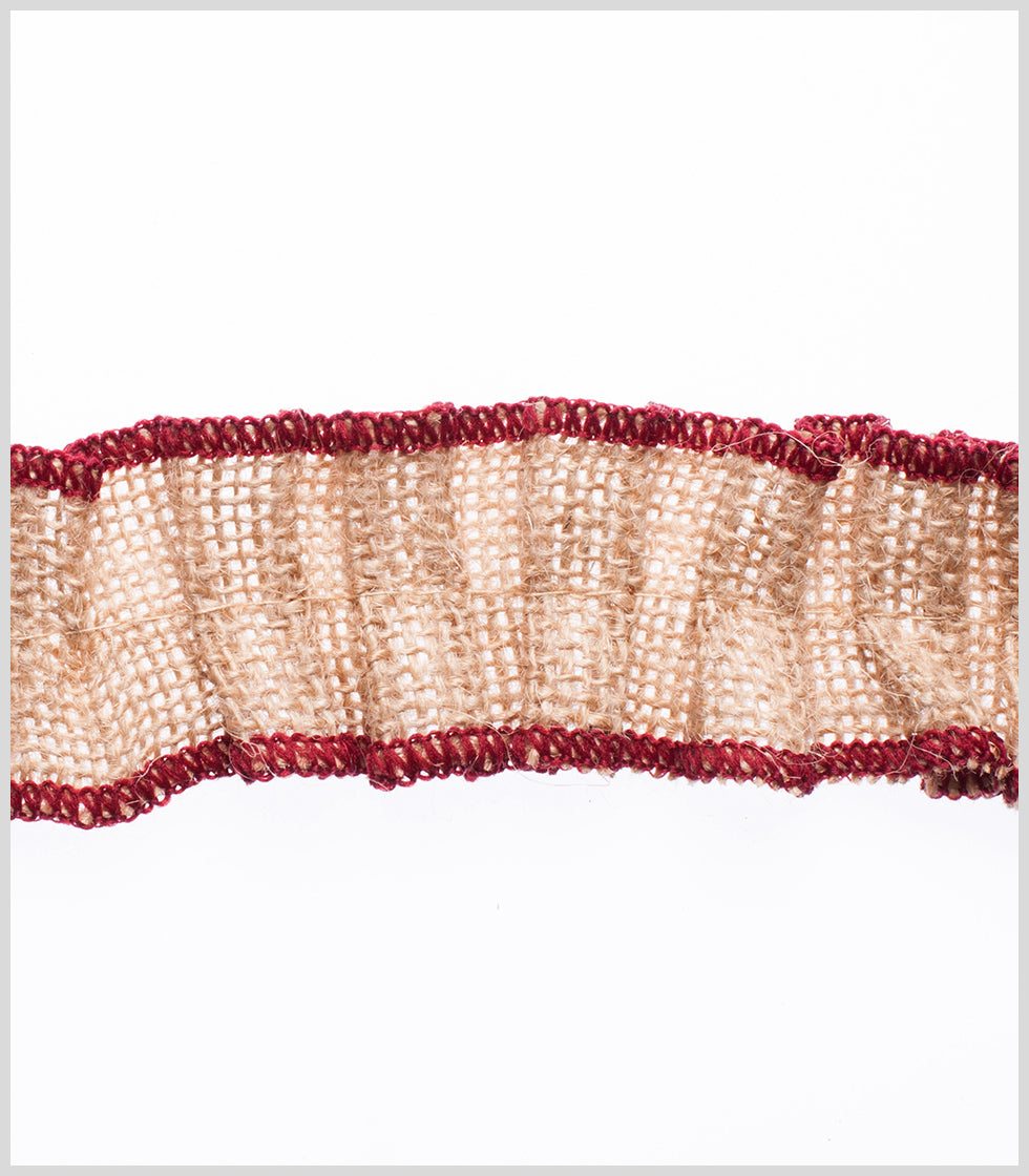 Burgundy Jute Trim Burgundy Jute Trim