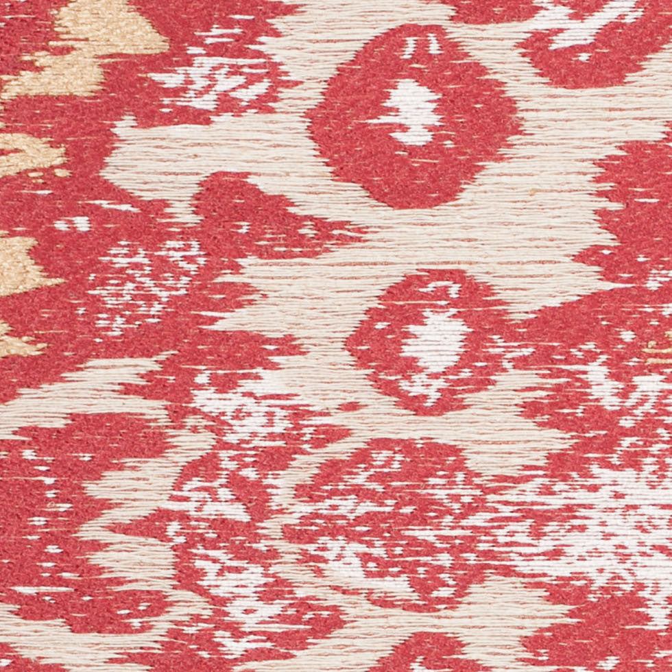 Turkish Fire Ikat Polyester Woven - Detail Turkish Fire Ikat Polyester Woven - Detail