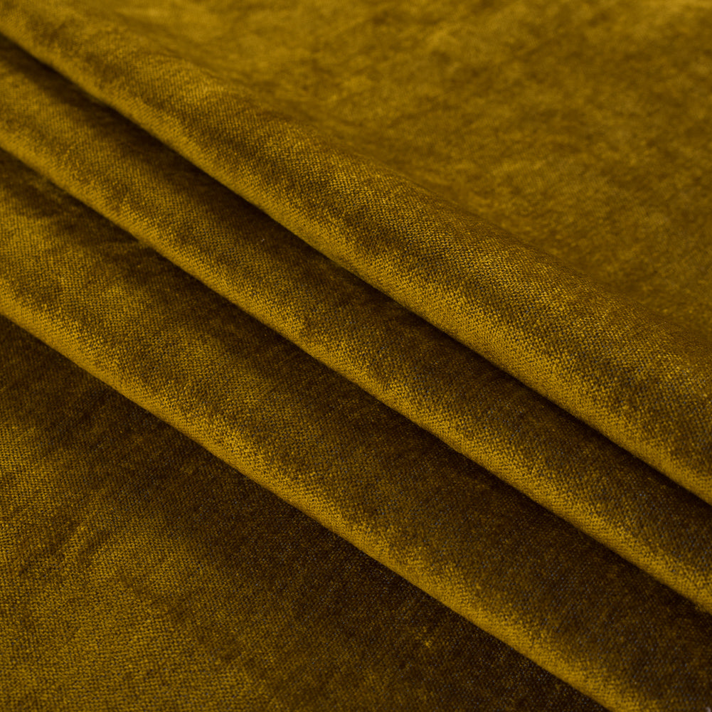 Golden Palm Upholstery Chenille Folded Golden Palm Upholstery Chenille Folded