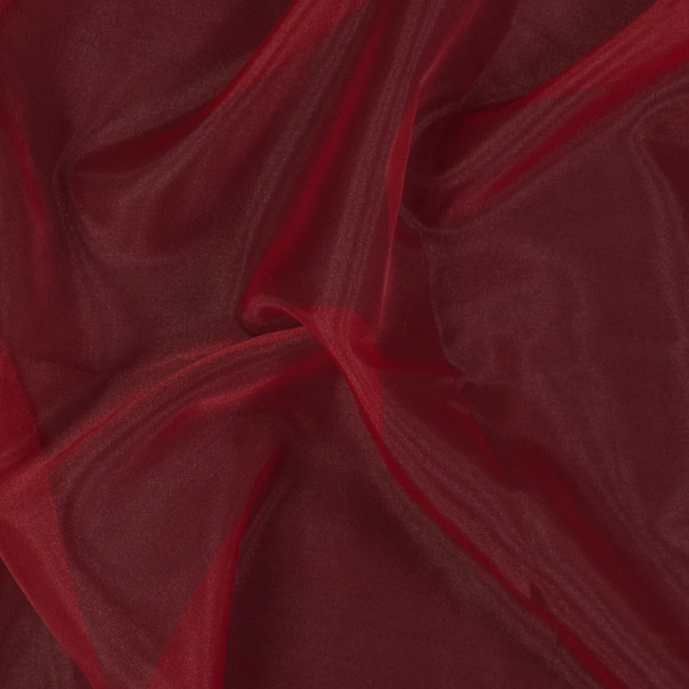 Red 2-Ply Polyester Organza Red 2-Ply Polyester Organza