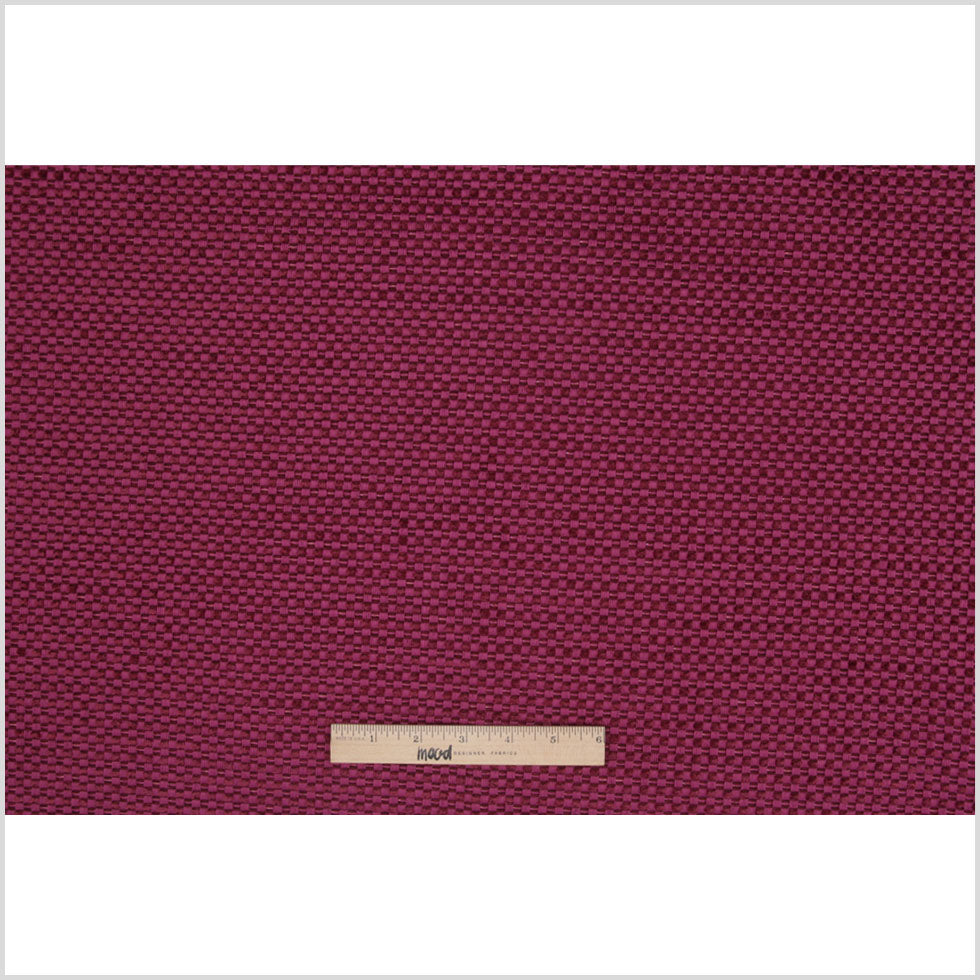 Magenta Novelty Basketweave Upholstery Fabric Full Magenta Novelty Basketweave Upholstery Fabric Full