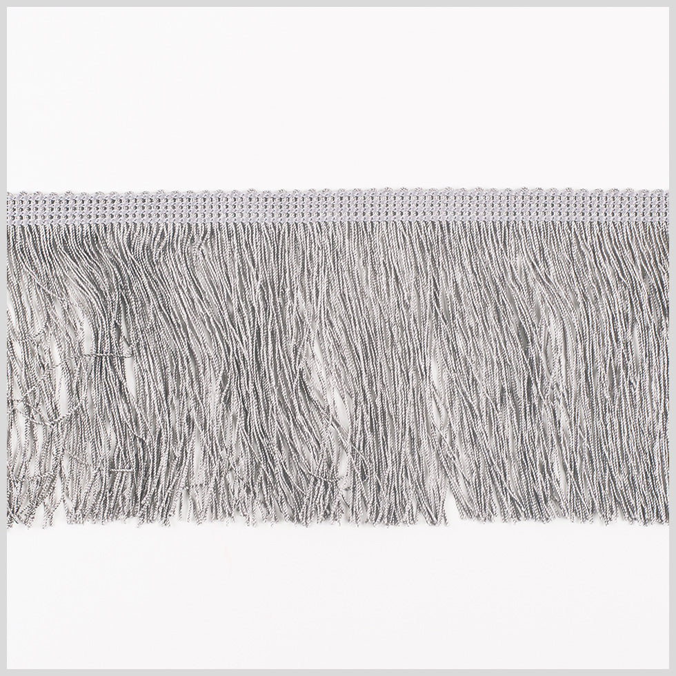 4 European Silver Chainette Fringe Trim 4 European Silver Chainette Fringe Trim