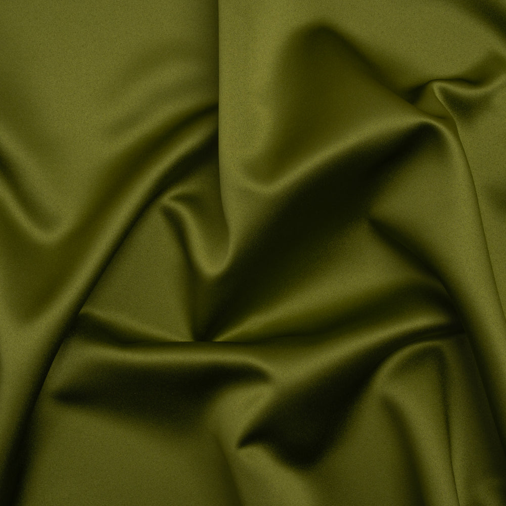 Polyester Satin - Olivino - Reverie Collection Polyester Satin - Olivino - Reverie Collection