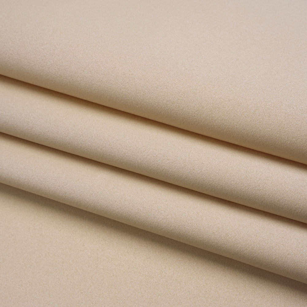 Polyester Satin - Creme Beige - Reverie Collection - Folded Polyester Satin - Creme Beige - Reverie Collection - Folded
