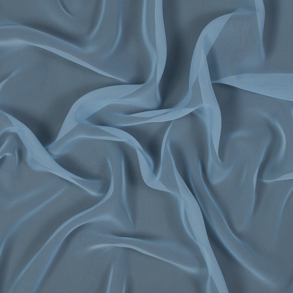 Polyester Chiffon - Resort Blue - Regina Collection Polyester Chiffon - Resort Blue - Regina Collection