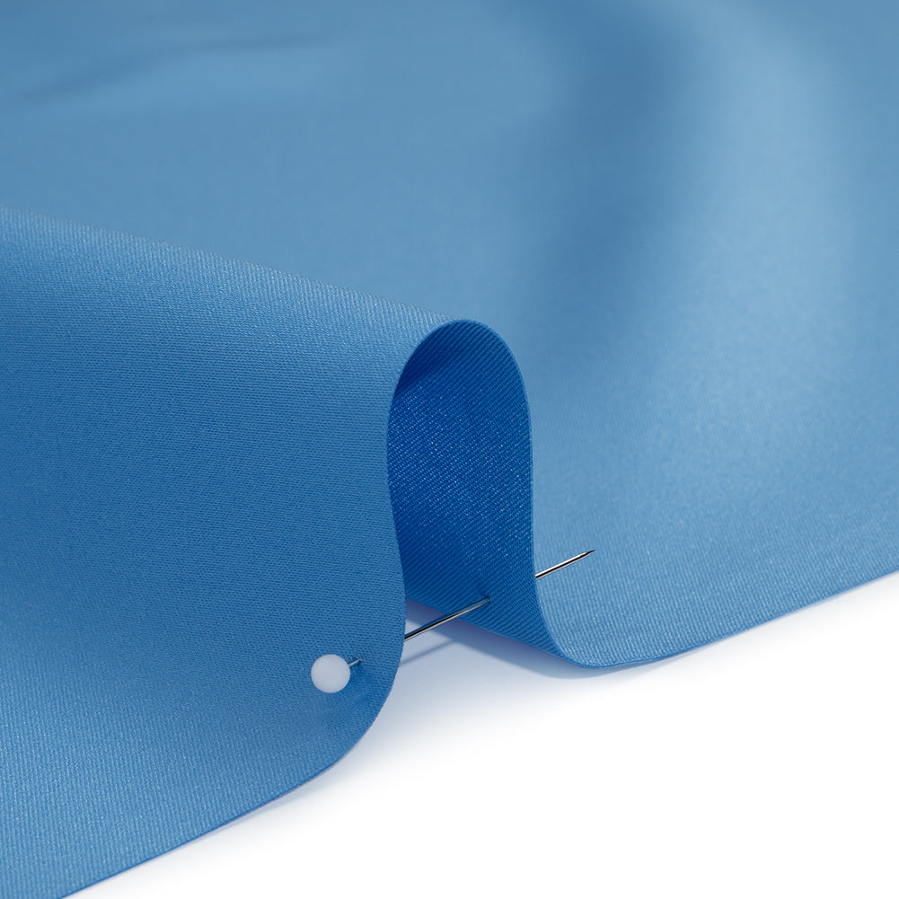 Polyester Satin - Cornflower - Reverie Collection - Detail Polyester Satin - Cornflower - Reverie Collection - Detail