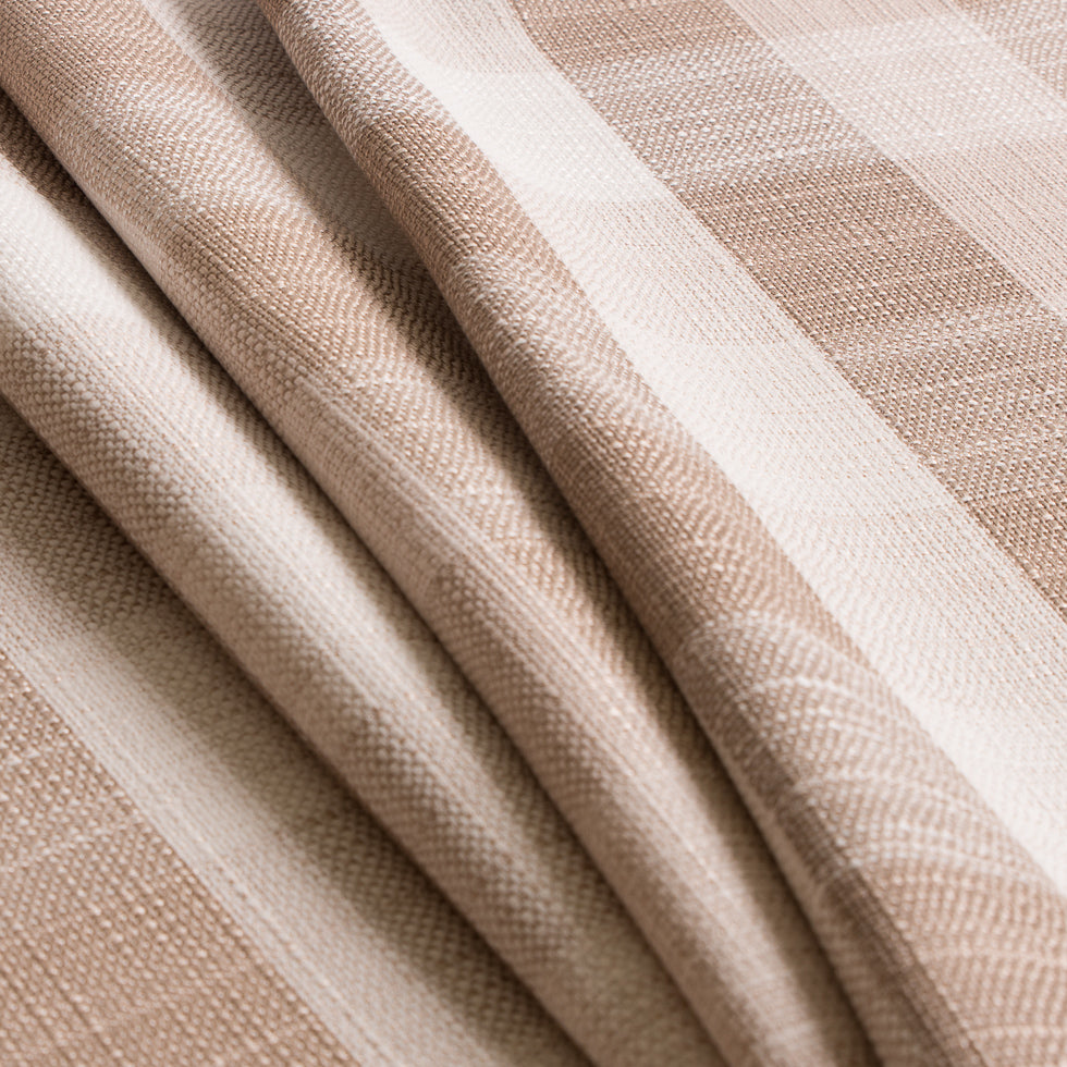 Mocha Buffalo Checks Blended Woven - Folded Mocha Buffalo Checks Blended Woven - Folded
