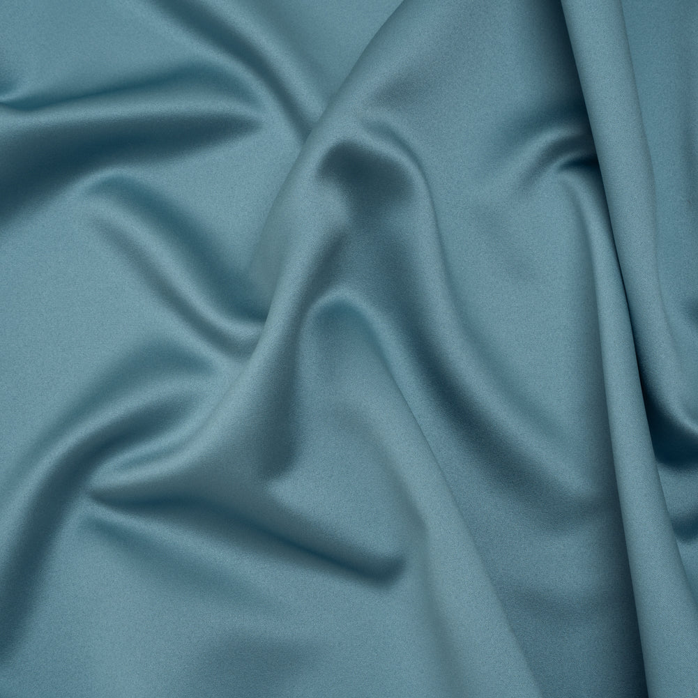 Polyester Satin - Bluestone - Reverie Collection Polyester Satin - Bluestone - Reverie Collection