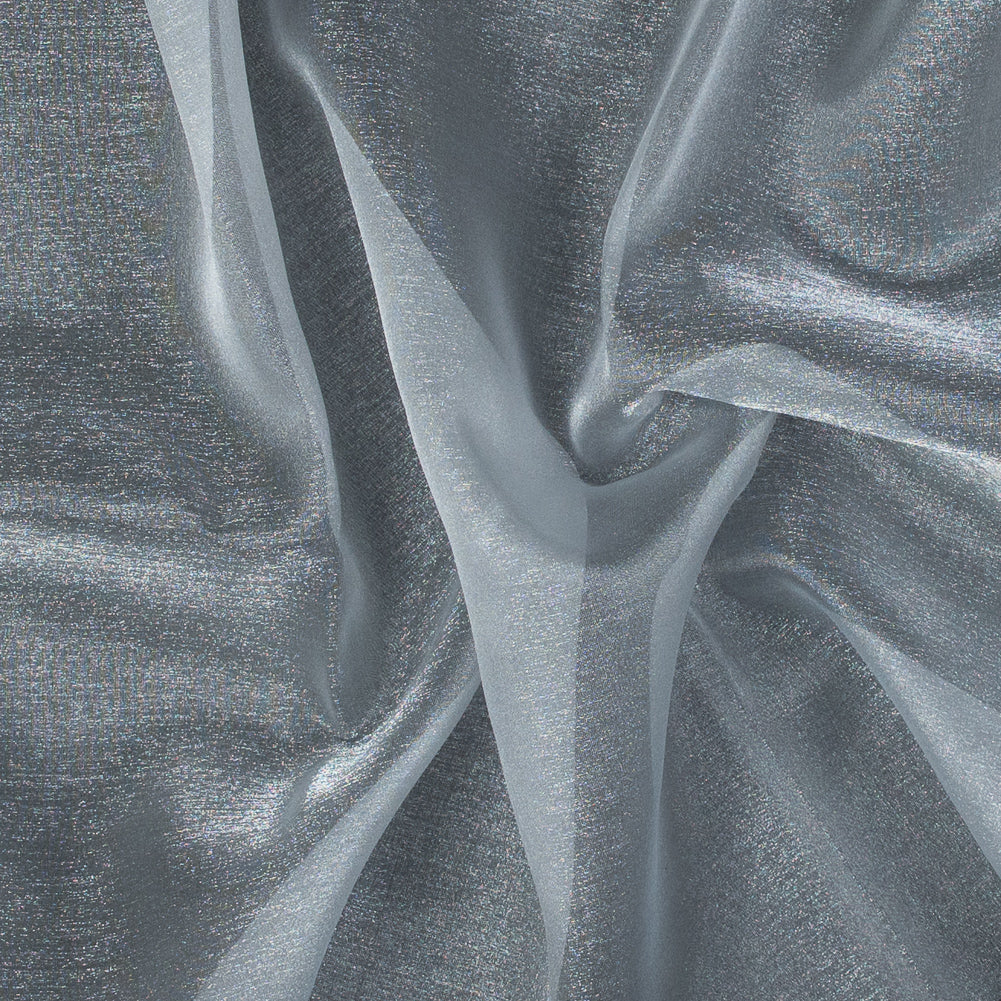 Silver Sparkle Nylon Organza Silver Sparkle Nylon Organza