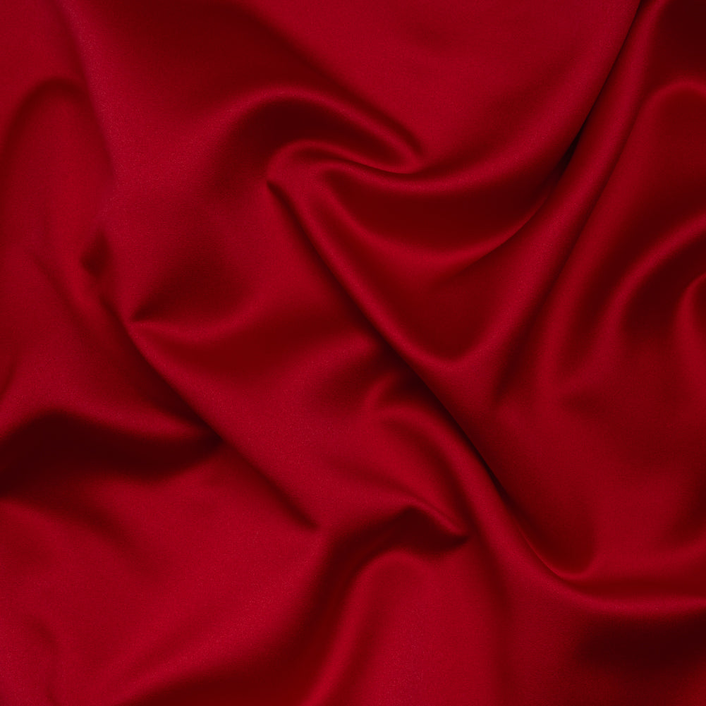 Polyester Satin - Roja Red - Reverie Collection Polyester Satin - Roja Red - Reverie Collection