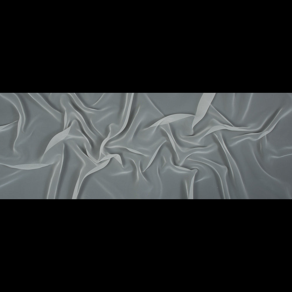Oyster Polyester Chiffon - Folded Oyster Polyester Chiffon - Folded