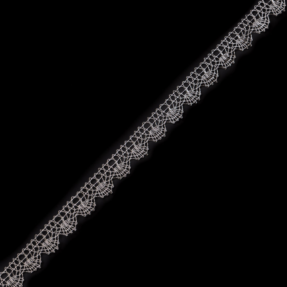 Metallic Gold Plastic Lace Trim - 0.875" Metallic Gold Plastic Lace Trim - 0.875"
