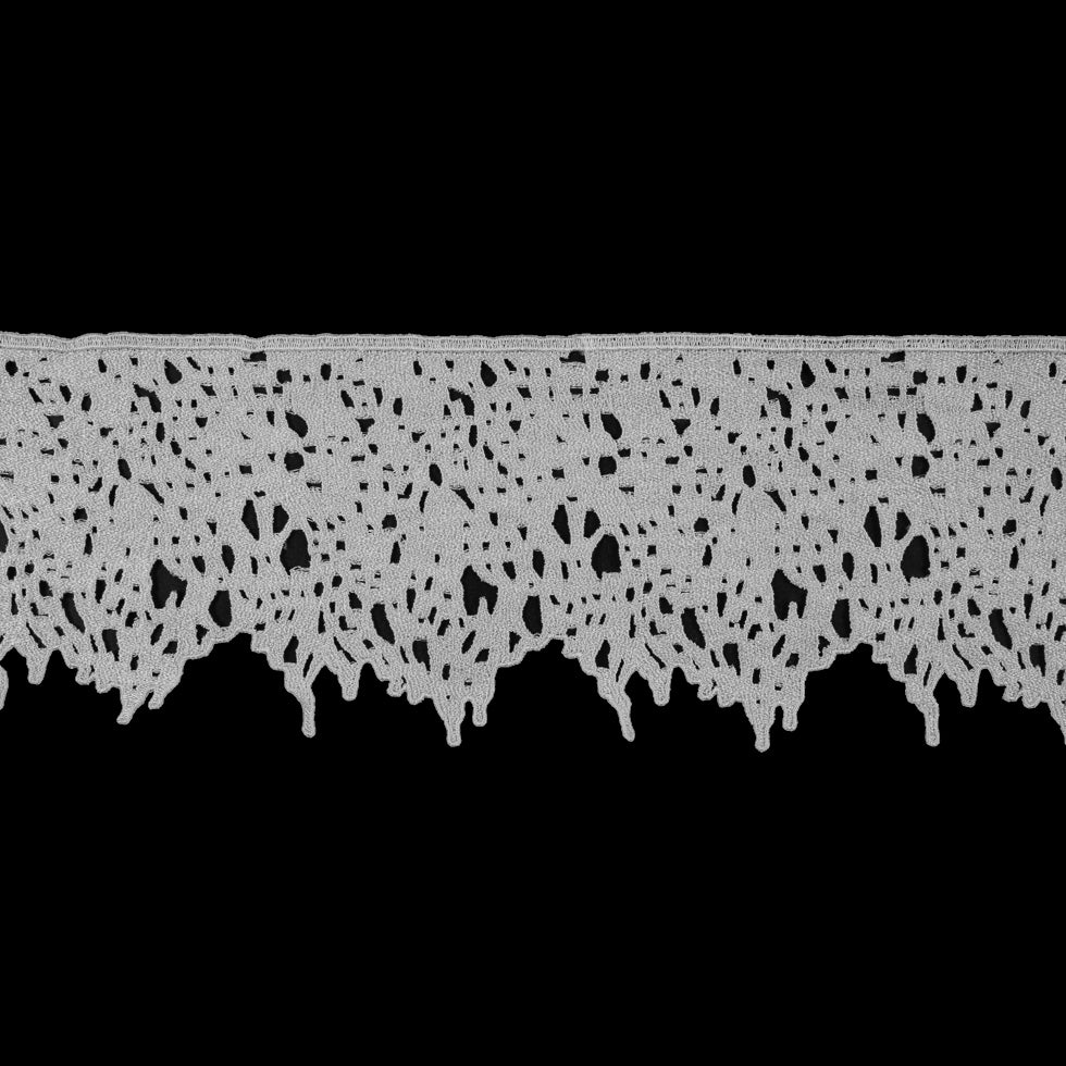 Metallic White Lace Trim - 5 Metallic White Lace Trim - 5