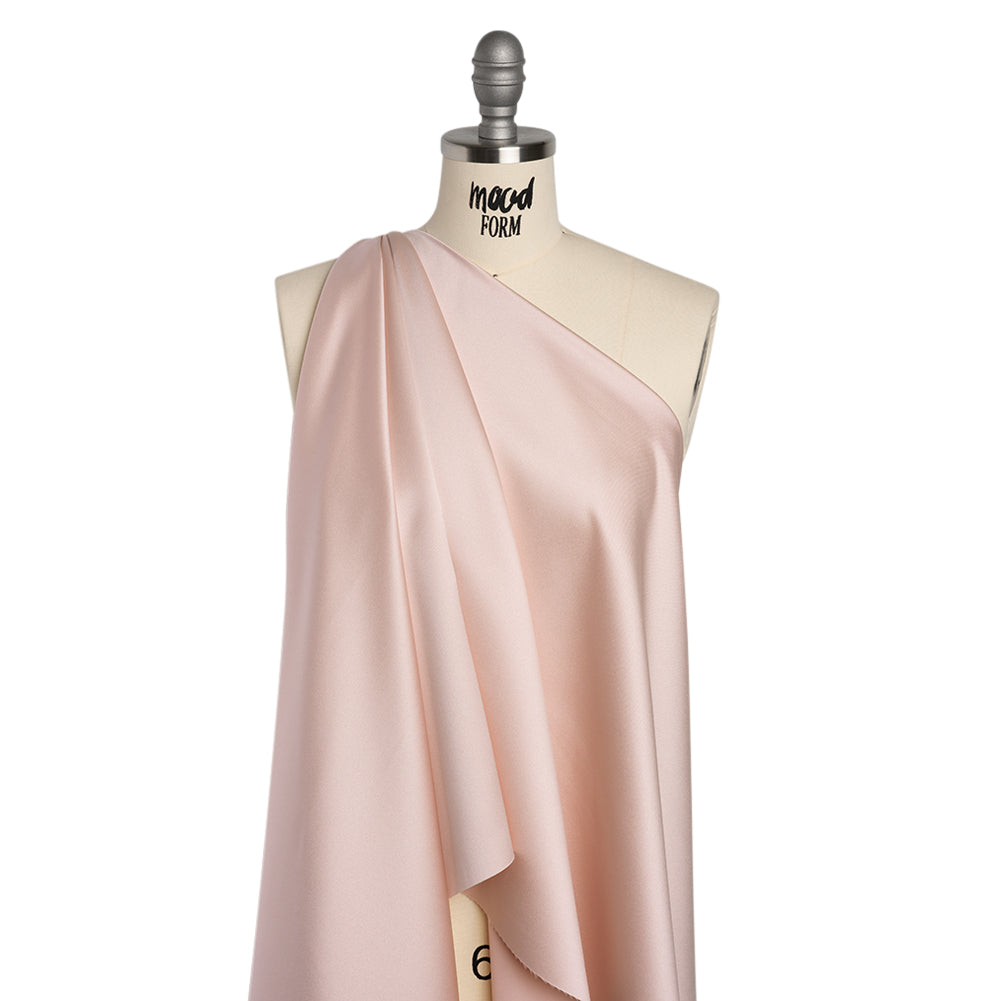 Polyester Satin - Winter Melon - Reverie Collection - Drape Polyester Satin - Winter Melon - Reverie Collection - Drape