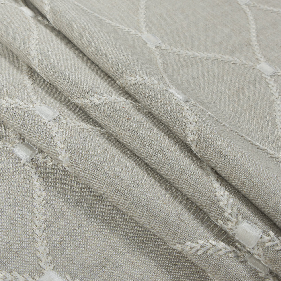 Flint Classical Rayon Embroidered Linen - Folded Flint Classical Rayon Embroidered Linen - Folded