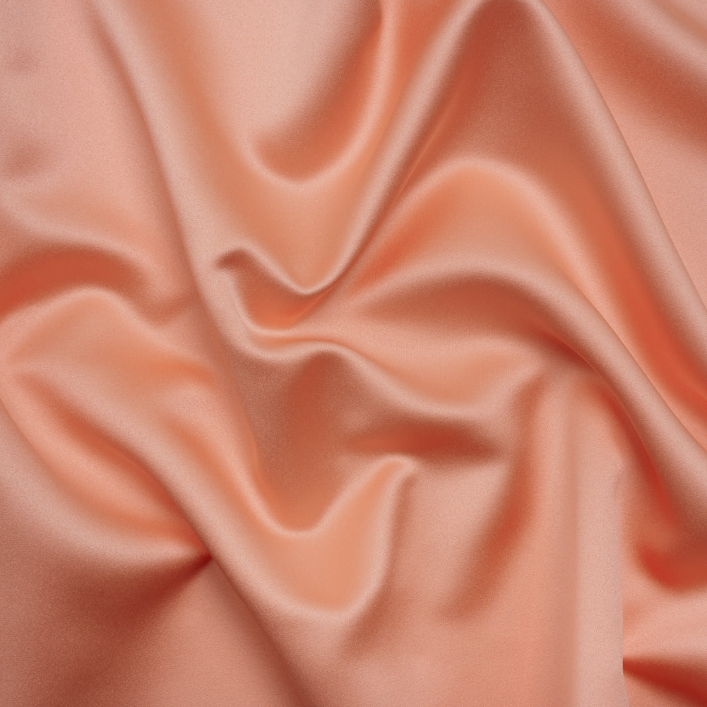 Polyester Satin - Jolie Peach - Reverie Collection Polyester Satin - Jolie Peach - Reverie Collection