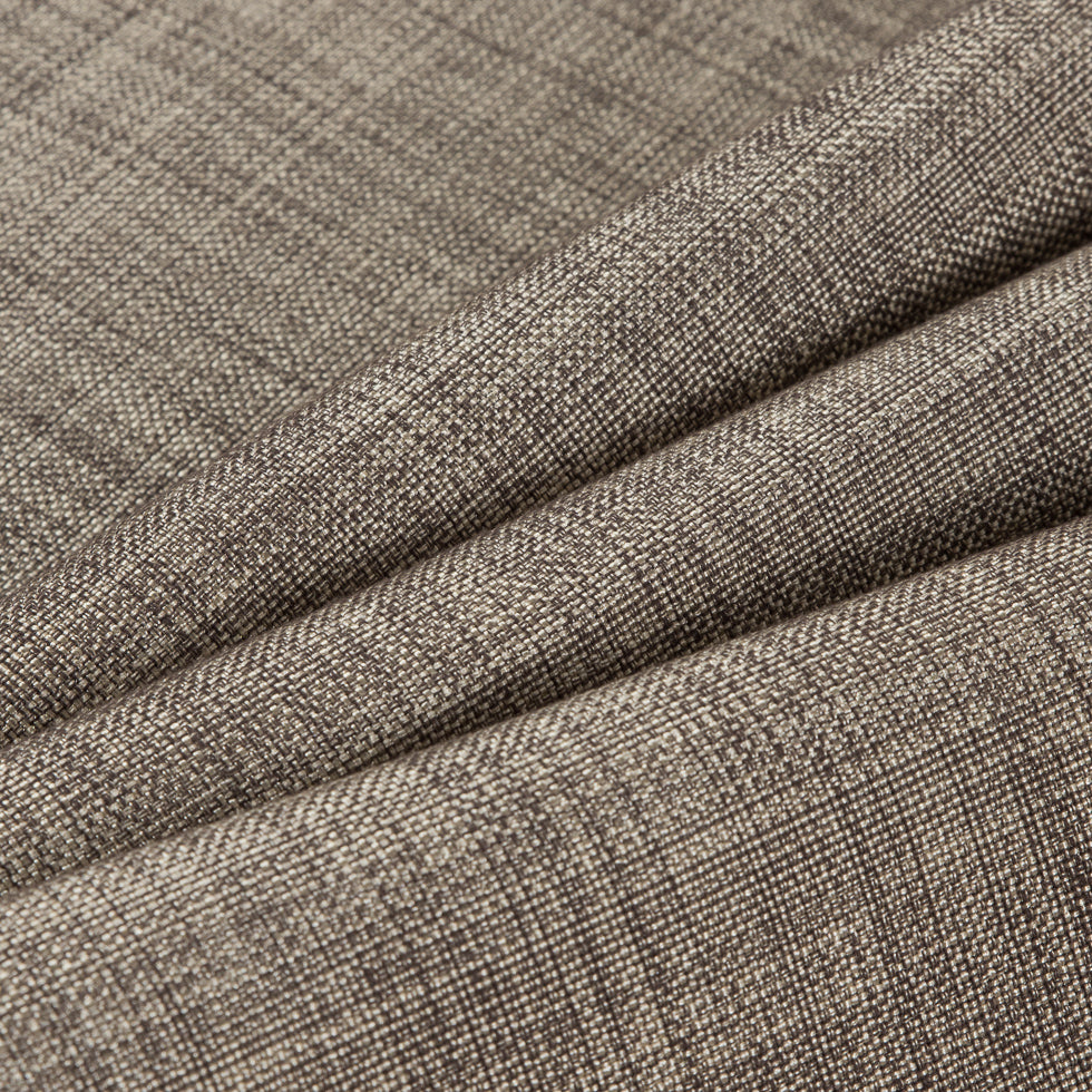 Agate Polyester-Cotton Basketwoven Tweed - Folded Agate Polyester-Cotton Basketwoven Tweed - Folded