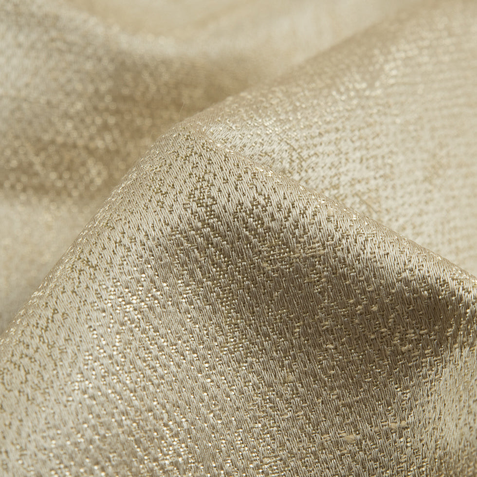 Gold Polyester-Cotton Woven Blend - Detail Gold Polyester-Cotton Woven Blend - Detail
