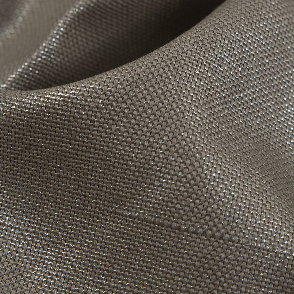 Metallic Silver/Mercury Blended Linen Woven - Detail Metallic Silver/Mercury Blended Linen Woven - Detail