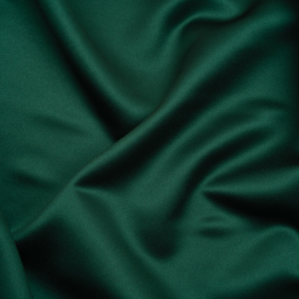 Polyester Satin - Hunter Green - Reverie Collection Polyester Satin - Hunter Green - Reverie Collection