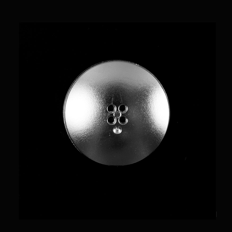 Italian Silver Plated Button - 28L/18mm Detail Italian Silver Plated Button - 28L/18mm Detail