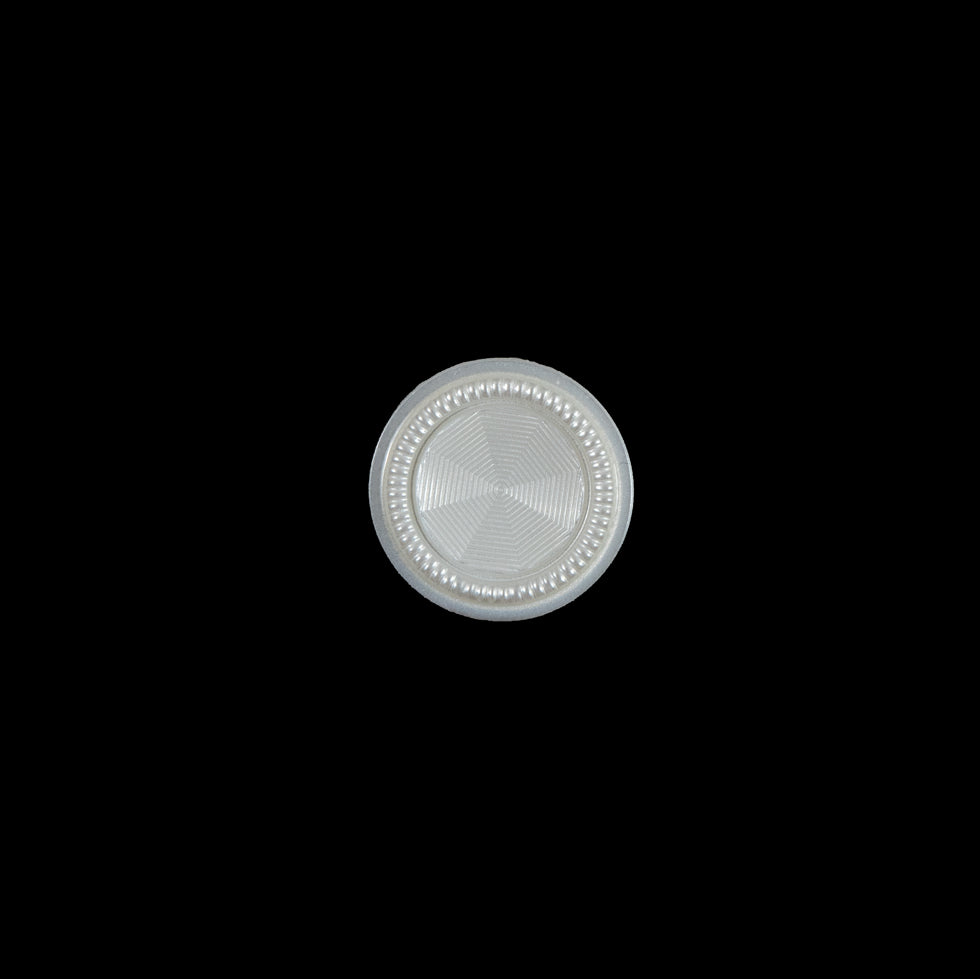 Italian Ivory Textured Shank-Back Button - 18L/11.5mm Italian Ivory Textured Shank-Back Button - 18L/11.5mm