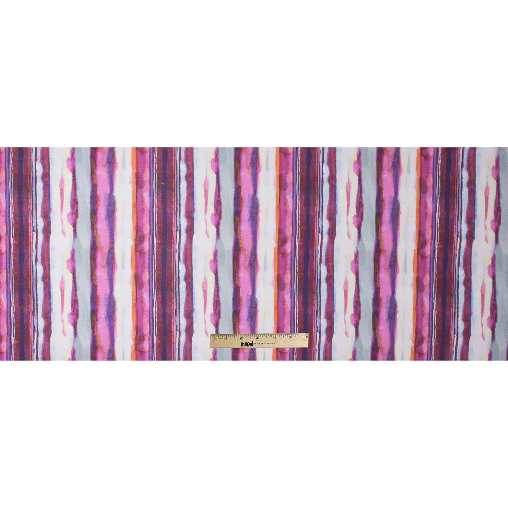 Sunset Watercolor Print on a Polyester Woven Full Sunset Watercolor Print on a Polyester Woven Full