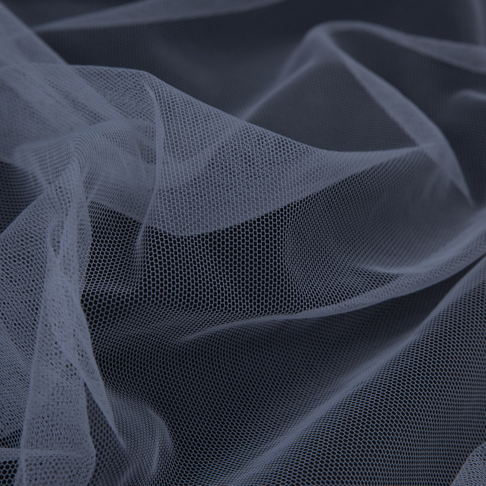 Soft Nylon Tulle - Silver - Leonardo Collection - Detail Soft Nylon Tulle - Silver - Leonardo Collection - Detail