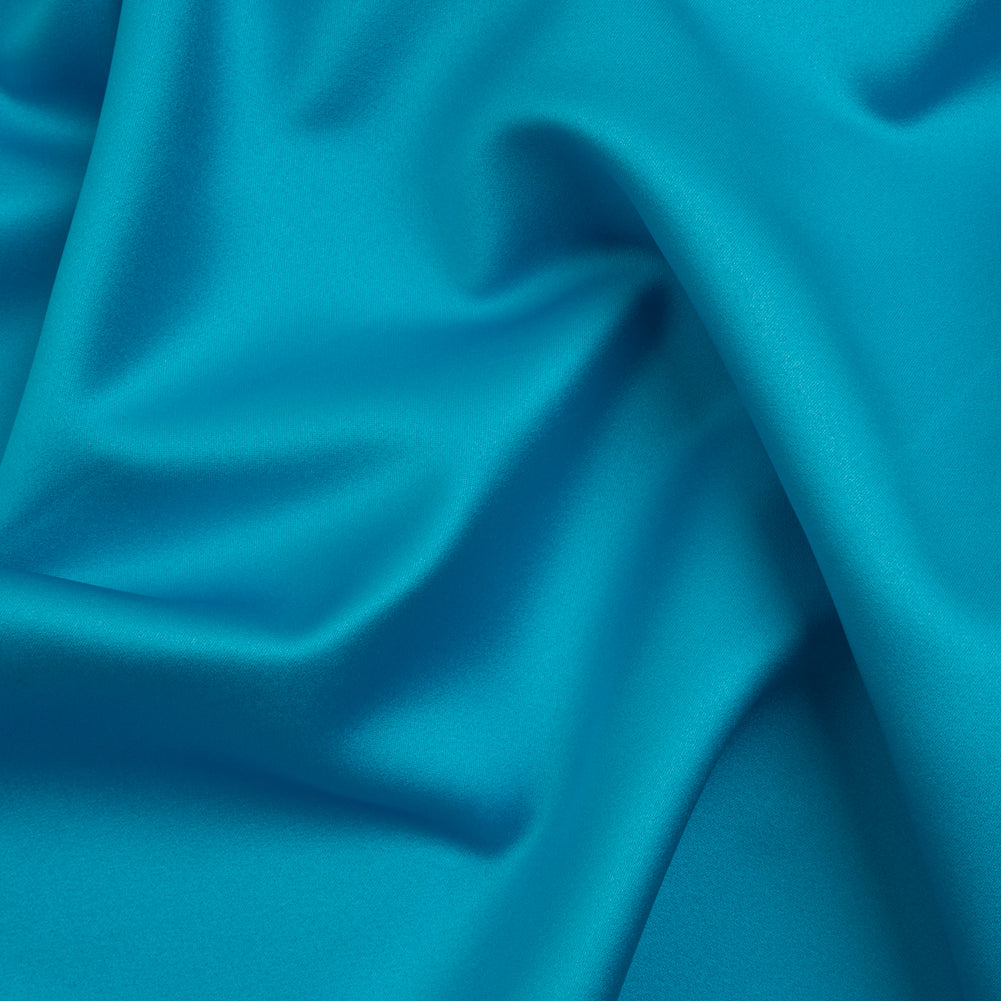 Polyester Satin - Baja Turquoise - Reverie Collection Polyester Satin - Baja Turquoise - Reverie Collection