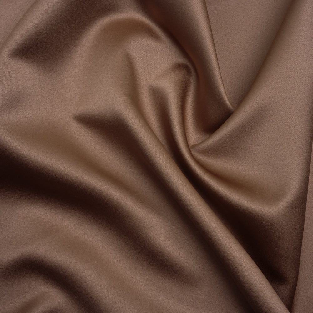 Polyester Satin - Dessert Taupe - Reverie Collection Polyester Satin - Dessert Taupe - Reverie Collection