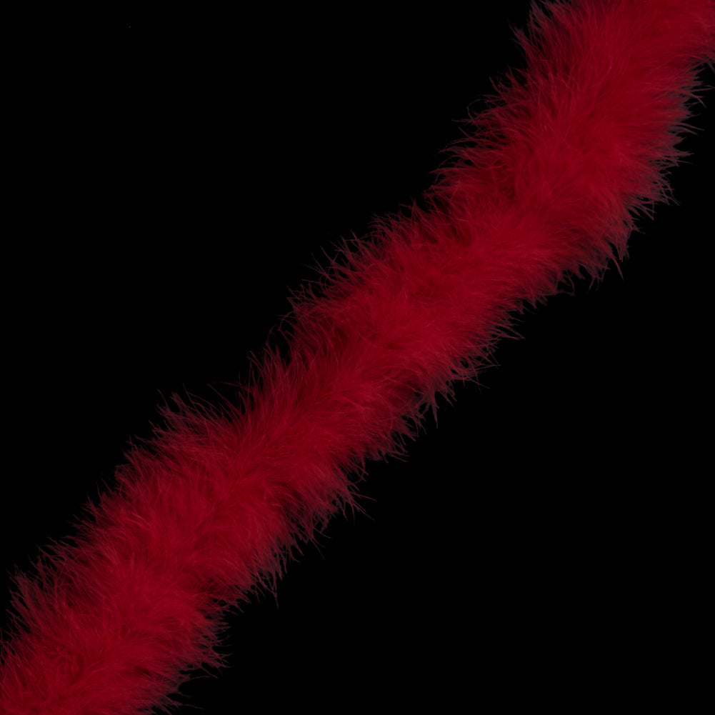 Red Marabou Feather Scarf Red Marabou Feather Scarf