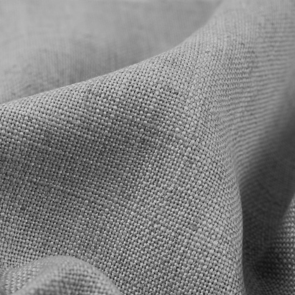 Silver South Pacific Linen Blend - Detail Silver South Pacific Linen Blend - Detail