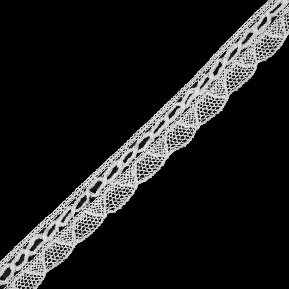 Off-White Crochet Chenille Trim - 1.5" Off-White Crochet Chenille Trim - 1.5"